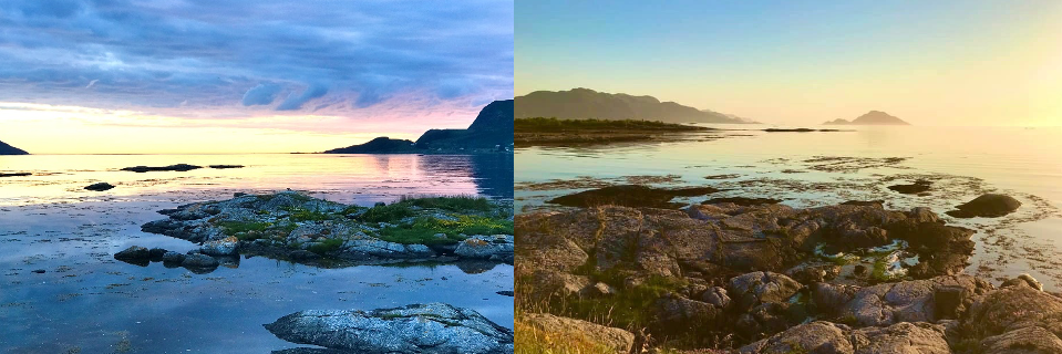 Fergen til Voksa går fra kommunesenteret Larsnes